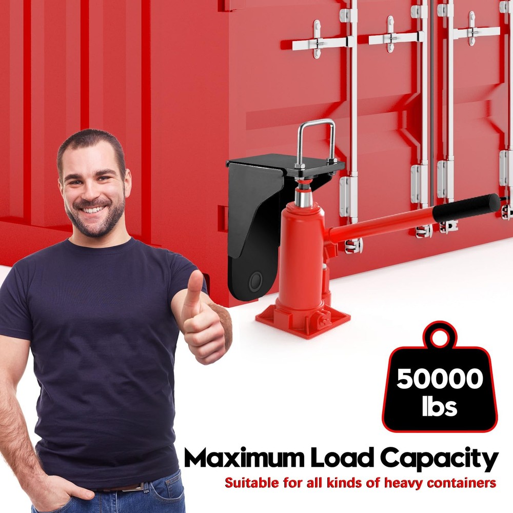 HeavyDuty Shipping Container Jack Lug Leveler with UShaped Handle