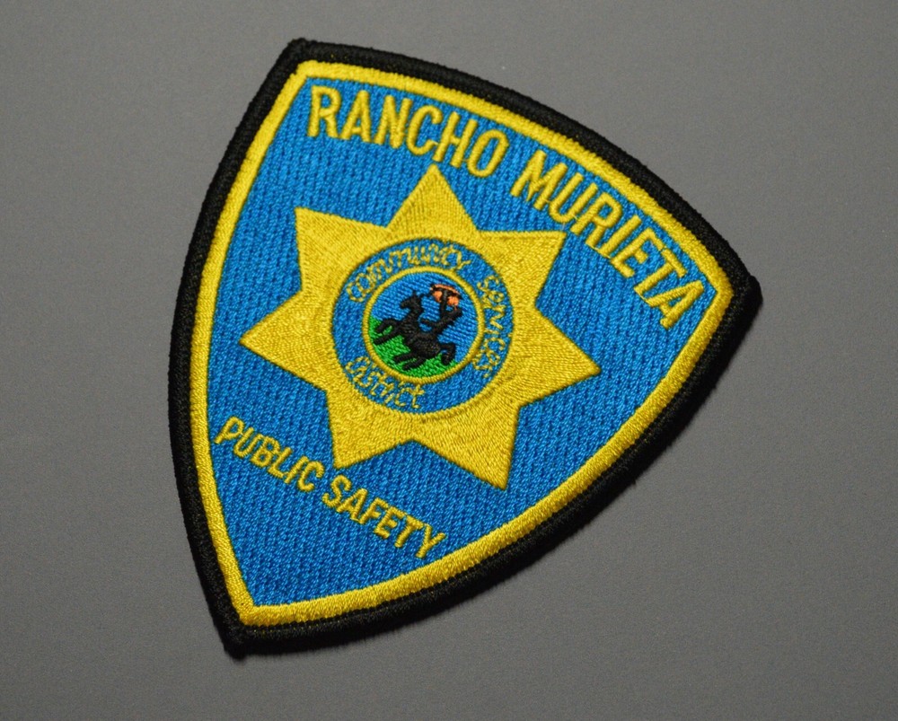 Rancho Murieta CSD Public Safety PROTOTYPE Patch ++ Sacramento County CA