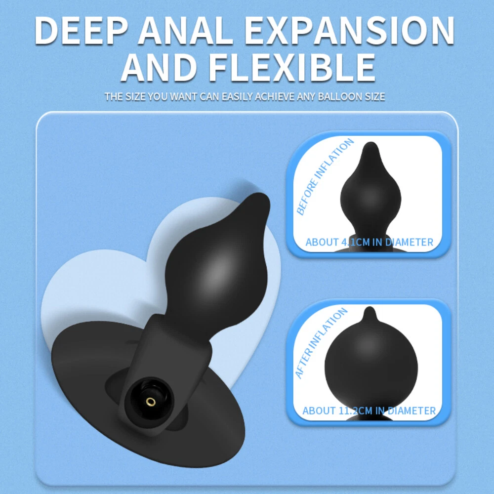 Inflatable Ball Stretcher Dilator Expander Plug Pump Dilator Extreme Speculum