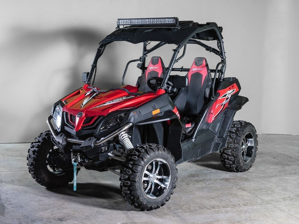 TERRARIDER CF MOTO ZFORCE FULL UTV WINDSHIELD - STD. 3/16"