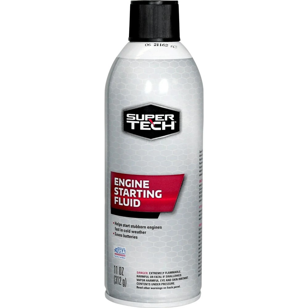 (12 pack) Super Tech Engine Starting Fluid - 11 fl oz (1 Count)