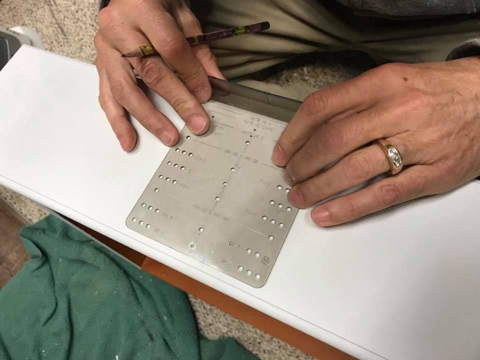 Alignright Cabinet Hardware Template