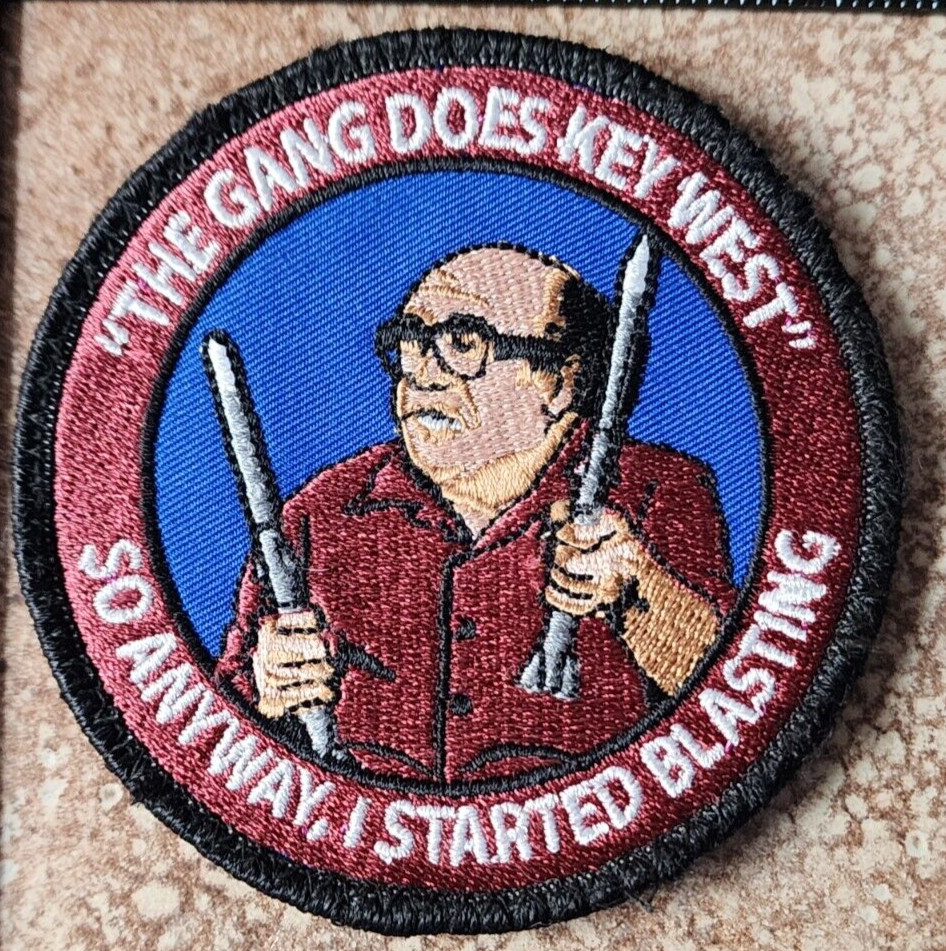 It's Always Sunny in Philadelphia Patch - Danny Devito, Key West - Hook & Loop