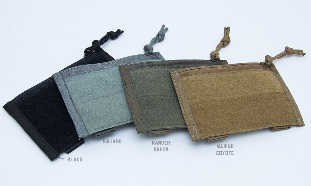 Milspec Monkey MSM - SMALL Patch Panel Admin Pouch - Hook & Loop - All Colors!