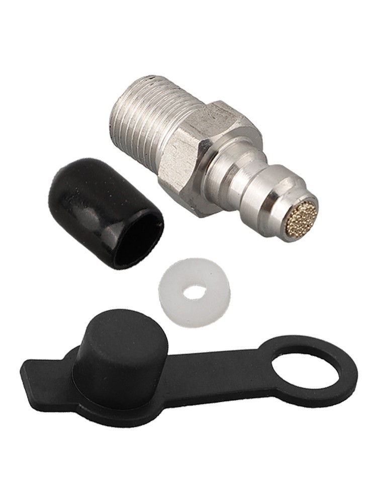 Efficient Package Stainless Steel PCP Pneumatic Coupler Kit with Dust Cap