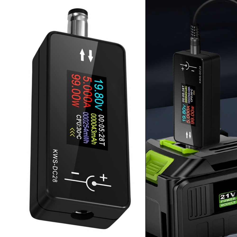 KWSDC28 Voltage Meter and Current Monitor with Intelligent Memory Function