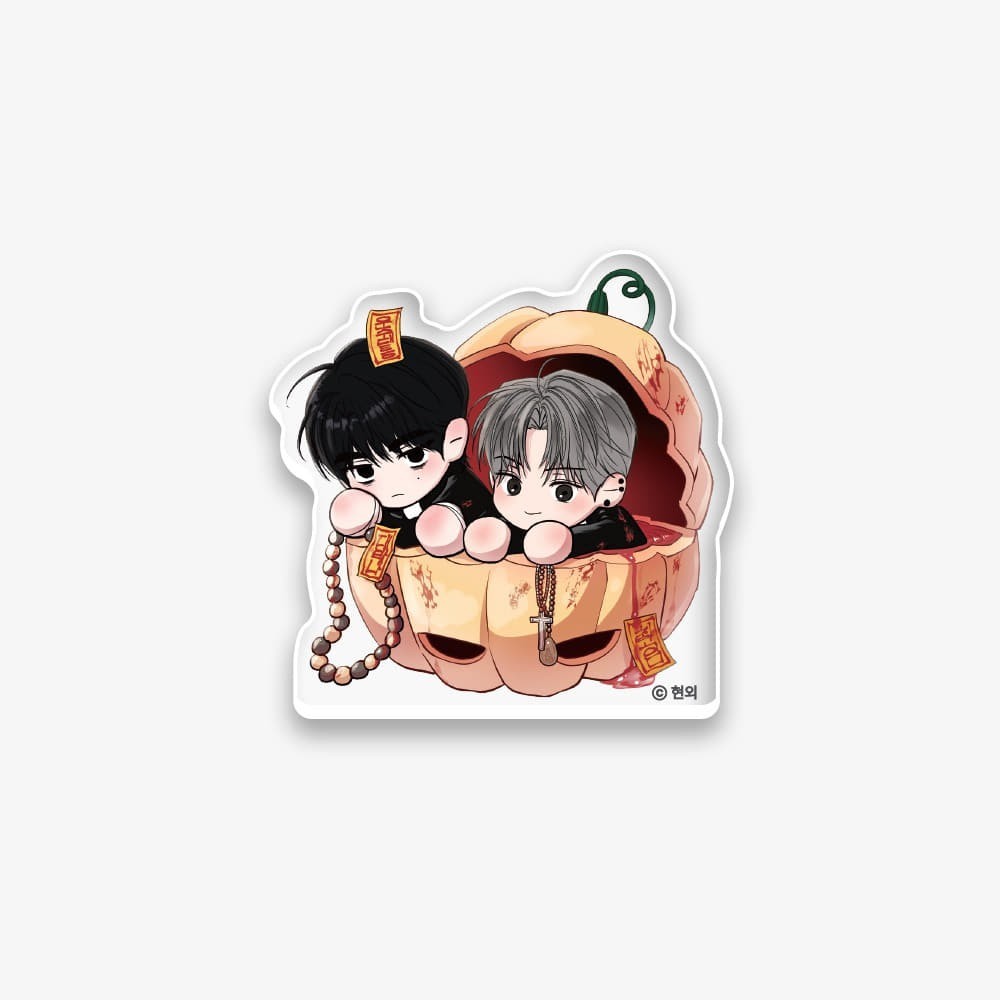 Webtoon MD [ Unsleep 언슬립 ] Halloween Acrylic Block 할로윈 아크릴 블록 (JMEE451)