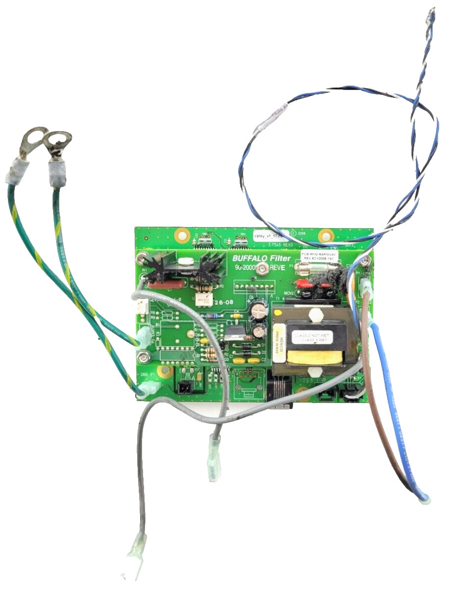 Buffalo Filter 90-2000 PlumeSafe Turbo Interconnect Board USED.