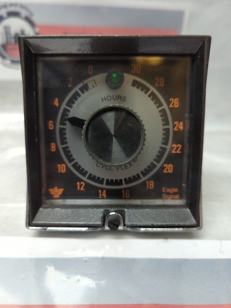 EAGLE SIGNAL,HP510A6,RESET TIMER 120V 10A PRE-OWNED
