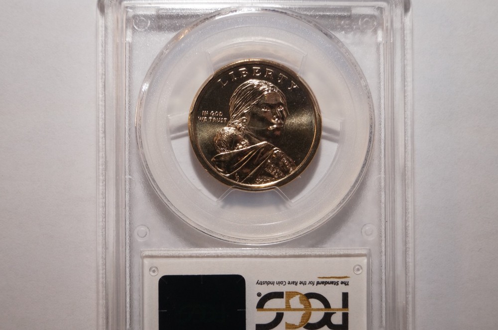 2013-D NATIVE AMERICAN DOLLAR POSITION B GRADED PCGS MS68