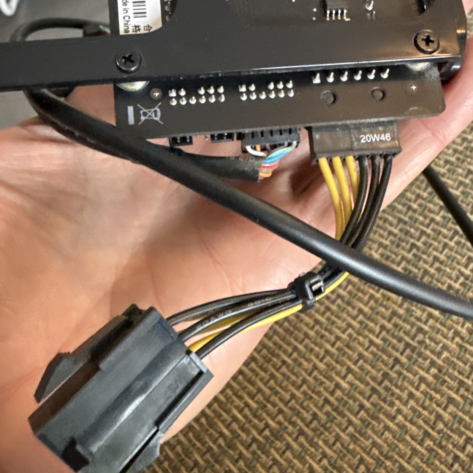 ASUS Fan Extension Card II ROG Maximus Extreme MC06N0 + Cables With Caddy