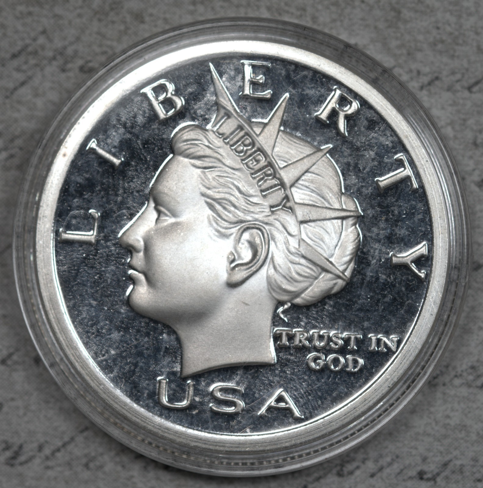 2005 1 oz .999 Silver Proof $10 Norfed Liberty Coin 1 Ounce Troy  #3ZZY