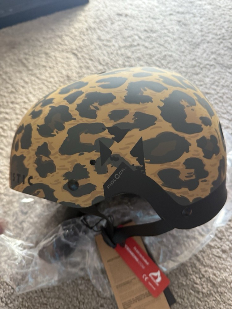 Mystic MK8X Kite & Wakeboarding Helmet - Multi Leopard Large