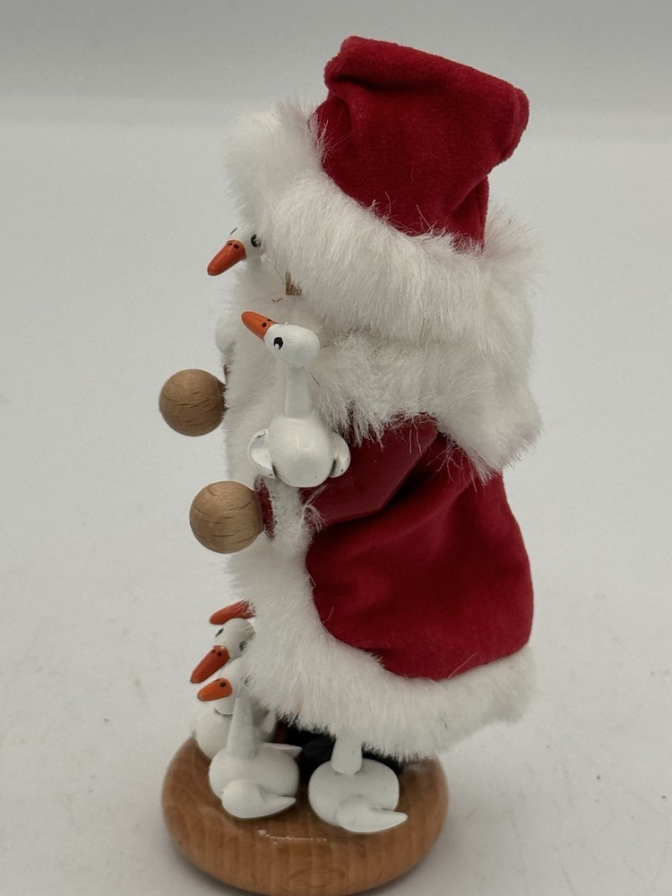 Mini Syeinbach Goose Santa Nutcracker