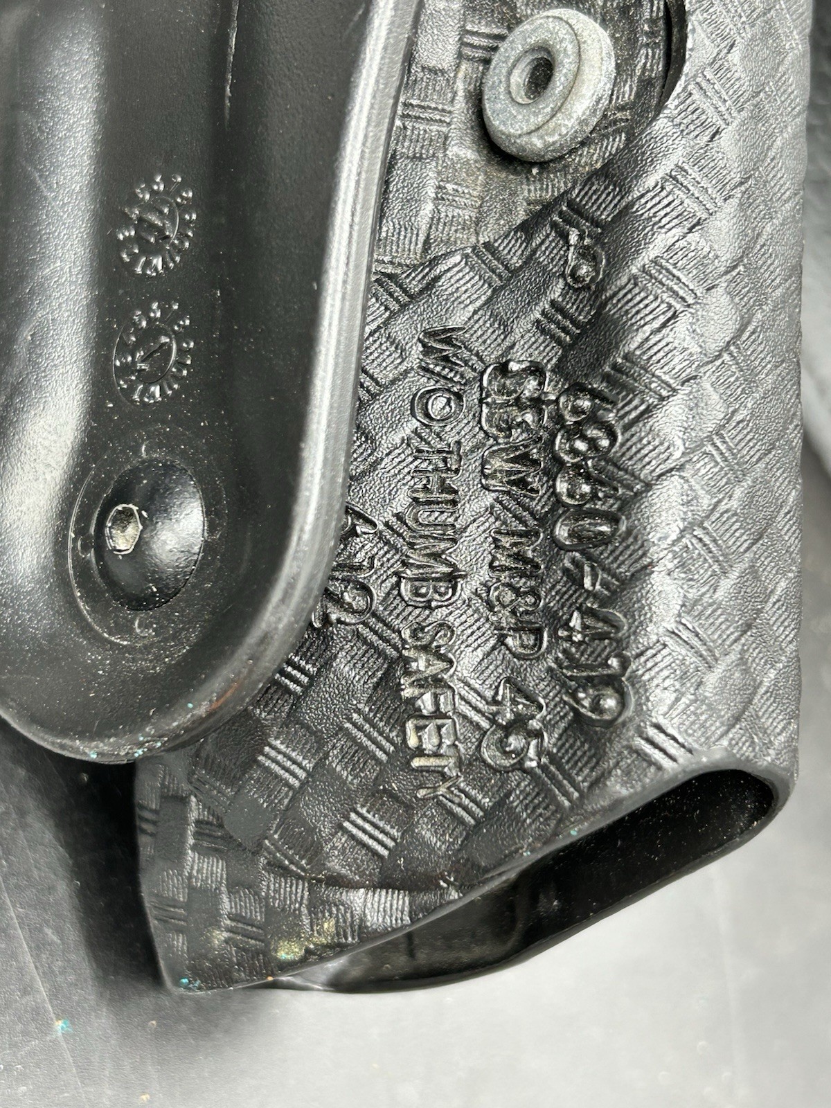 Safariland Basketweave Duty Holster 6280 SLS RH S&W 4006 Smith