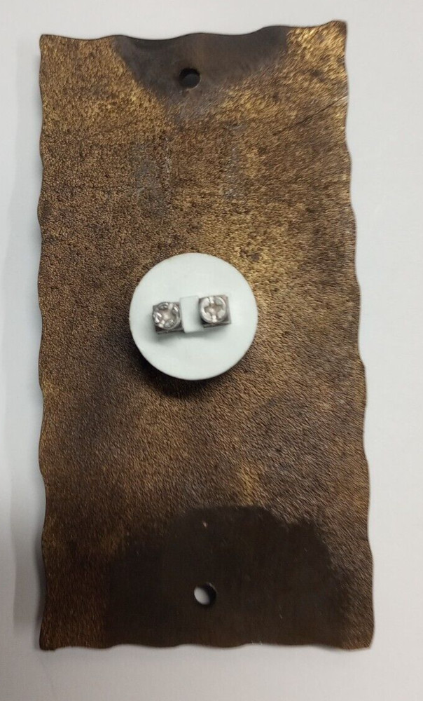 Classic Style Doorbell Button Solid Brass Waterglass Studios 1610ab