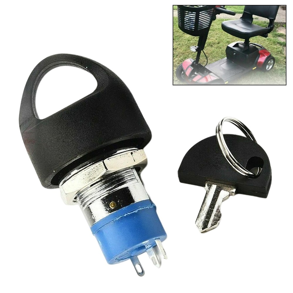 Mobility Scooter Spare Start On/off Ignition Switch 2 Keys FOR PRIDE Practic UzI