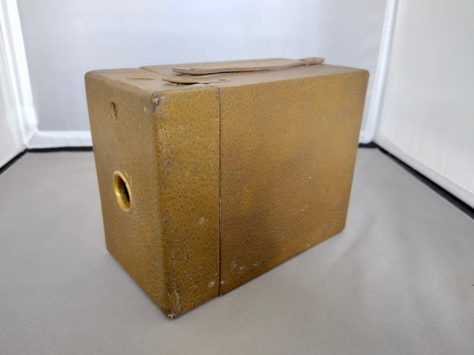 Vintage 1880-1930 50th Anniversary Brown Kodak Box Camera