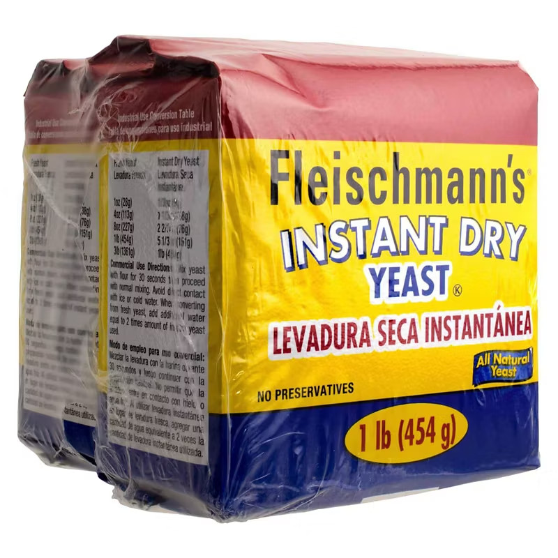 Fleischmann's Instant Dry Yeast, 2 pk./1 lb.
