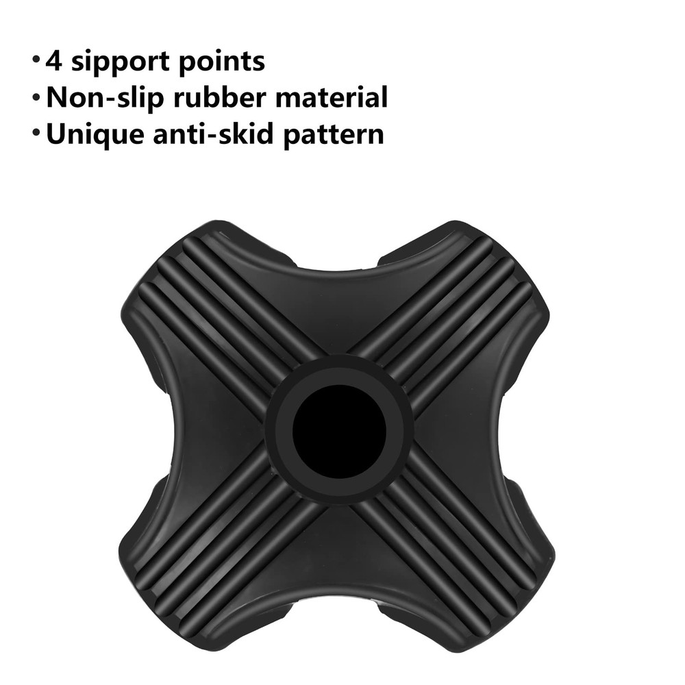 Walking Cane Tip | Self Standing, Quad Replacement for Walking Cane (3/4I