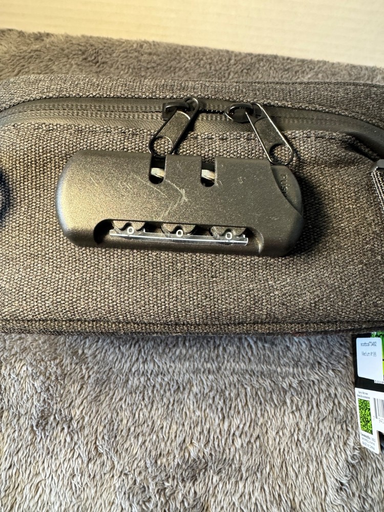 Smokezilla | Smell Proof Small Canvas Lock Bag with Tool Organizer