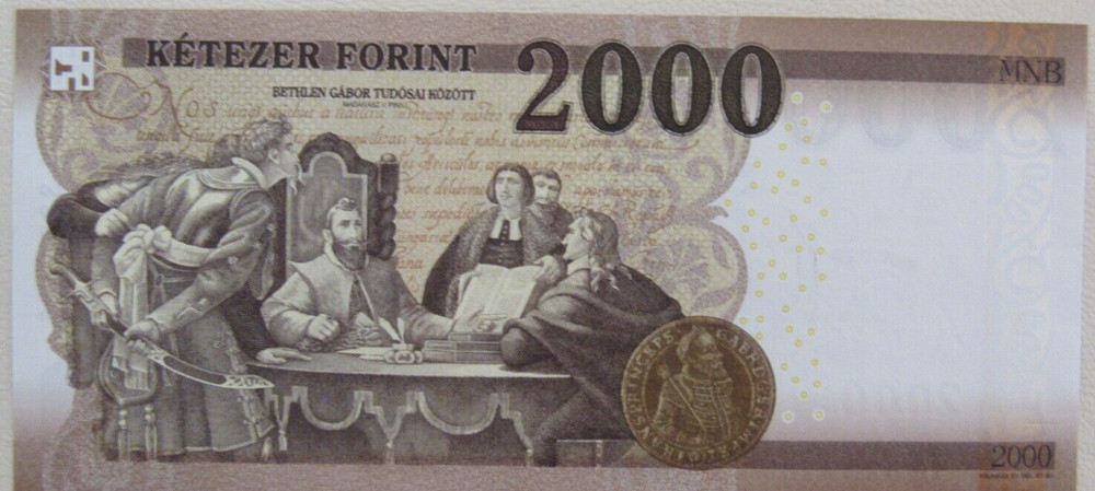 Hungary: 2000 Forints 2016 UNC Condition!