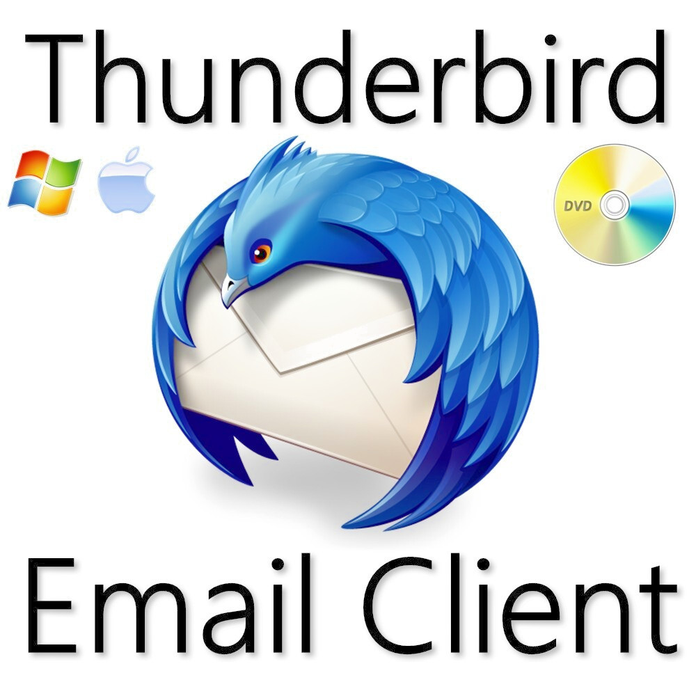 Thunderbird Email and Chat Client - Windows/MacOS - DVD
