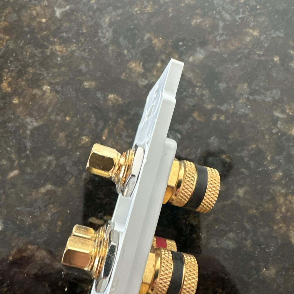 Three Speaker Wall Plate