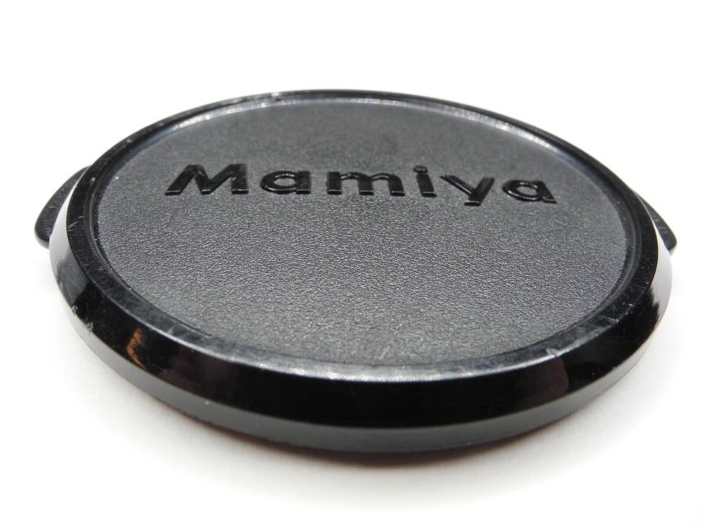 Mamiya 58mm Genuine Black Snap On Front Camera Lens Cap