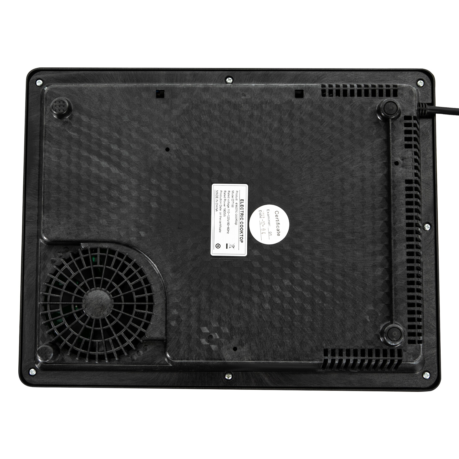 Electric Cooktop Burner Cooktop Stove Top Built In Countertop LED Touch 1800W