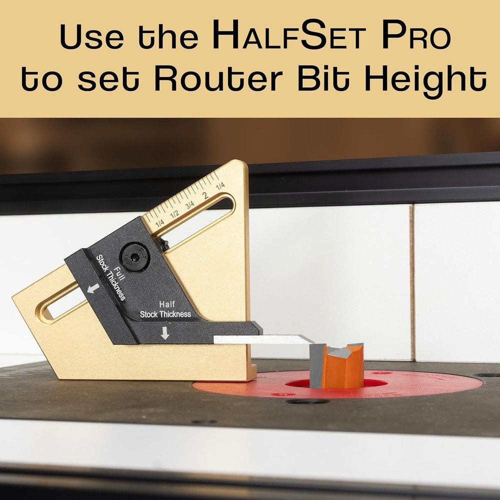 HALFSET PRO Precision Center Gauge