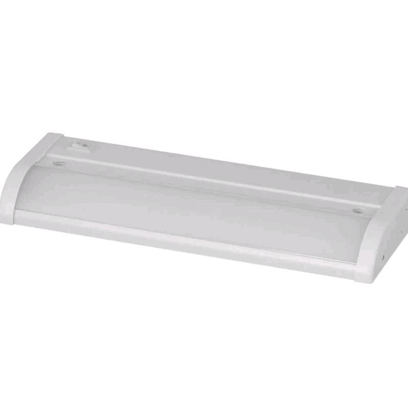 Progress Lighting 9 in. LED White Modern Linear Undercabinet Light Fixture