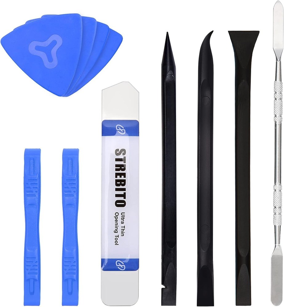 11-Piece Spudger Tool Kit for Effortless Electronics Repairs - Plastic & Metal