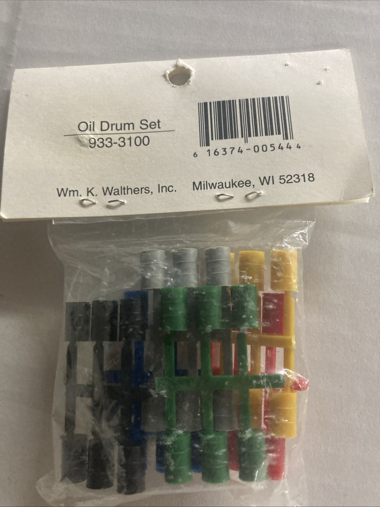 Walthers Oil Drum Set #933-3100