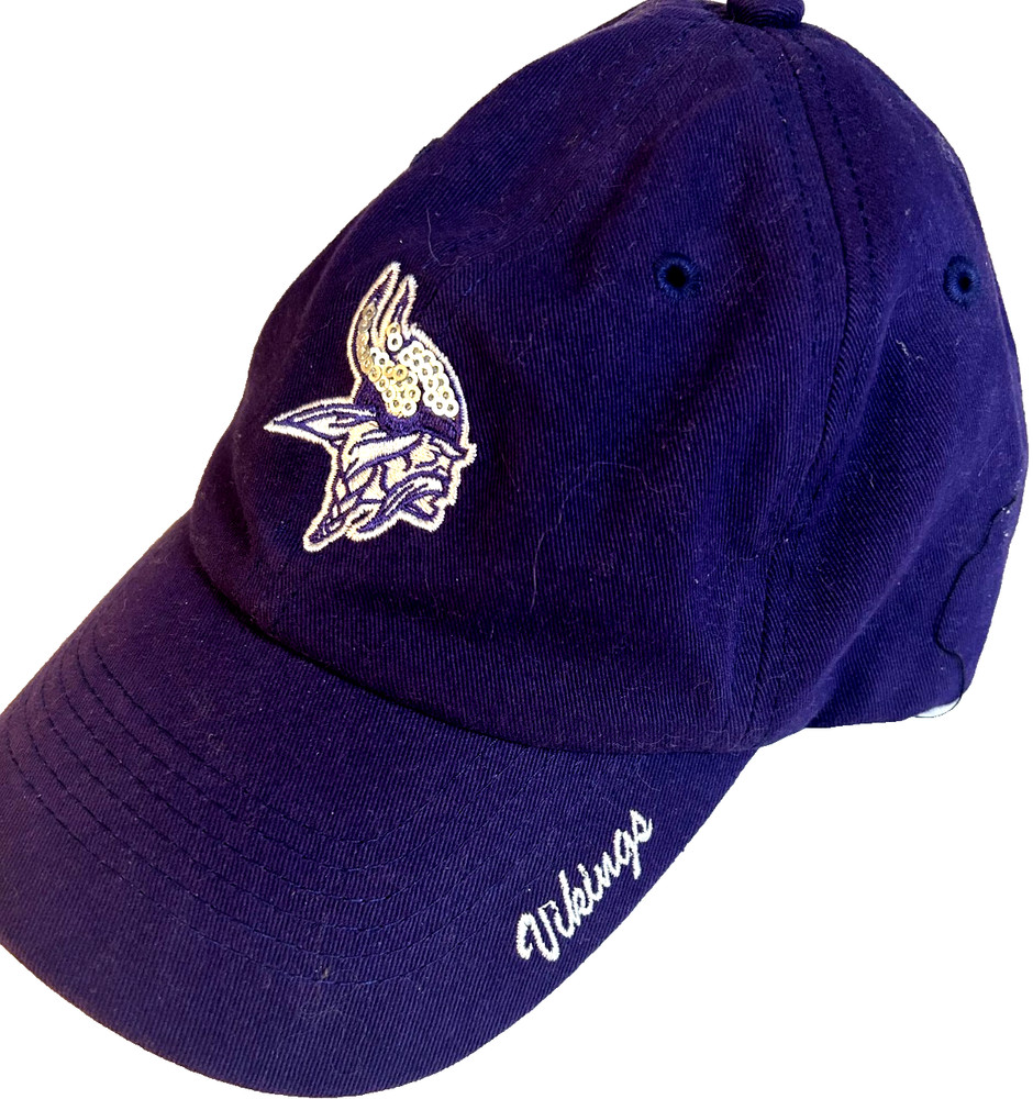 Minnesota Vikings Women's Cap Hat Adjustable Size Ships Same Day