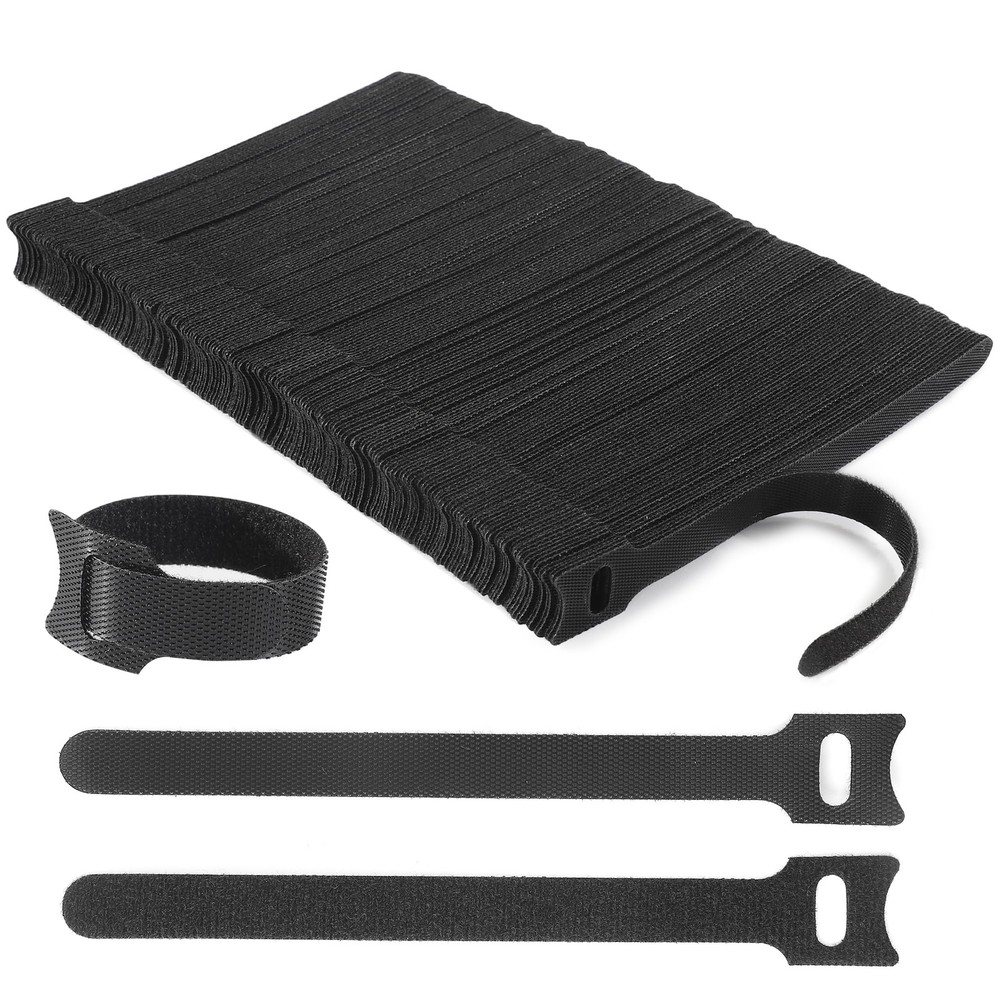 Reusable Hook  Loop Cable Ties 210 PCS 6in Adjustable Cable Organizer