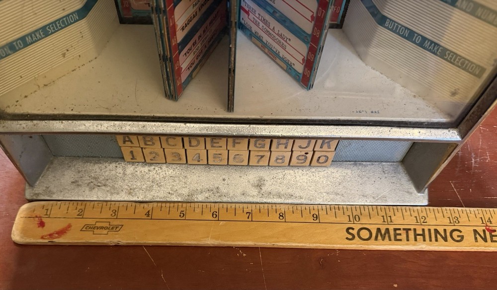 Vintage Seeburg 3W100 Jukebox Wallbox