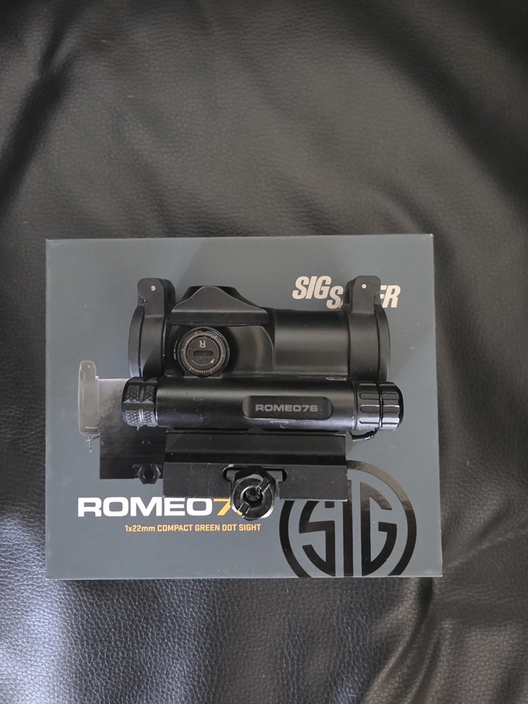Sig Sauer ROMEO7S Red Dot Sight Green Dot