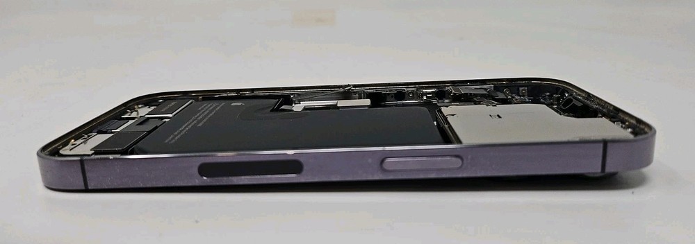 Apple iPhone 14 Pro Backhousing Used Replacement Part OEM -Deep Purple