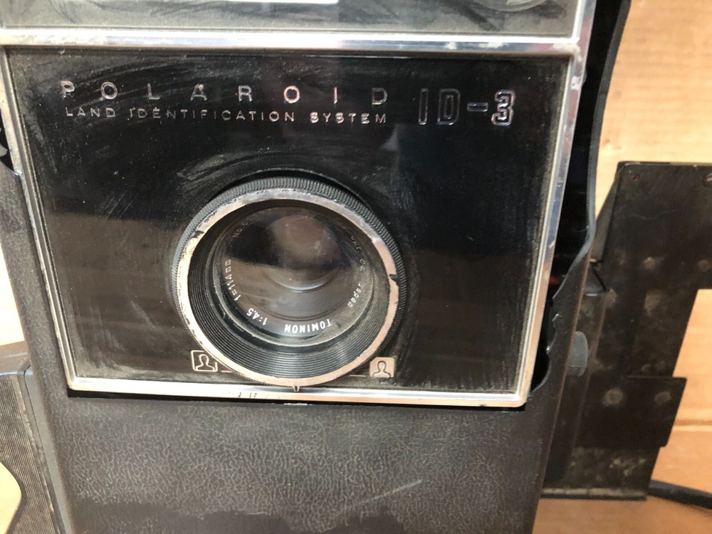 Polaroid ID-3 Vintage Land Identification System ID Camera UNTESTED AS/IS