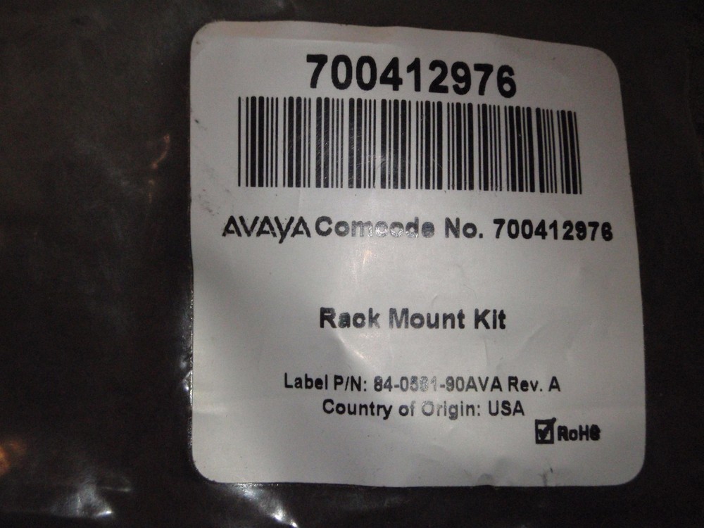 Avaya / Spectralink Voice Priority Processor Rack Mount Kit - 700412976