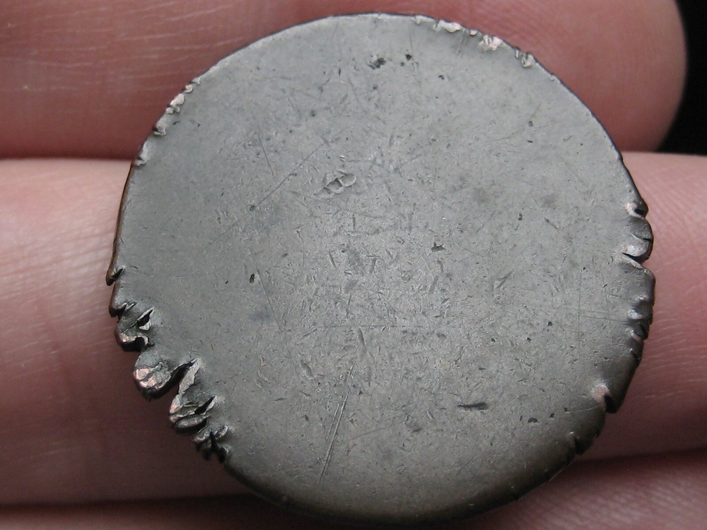 1796 Draped Bust Large Cent Penny- About Good Details, Edge Cuts