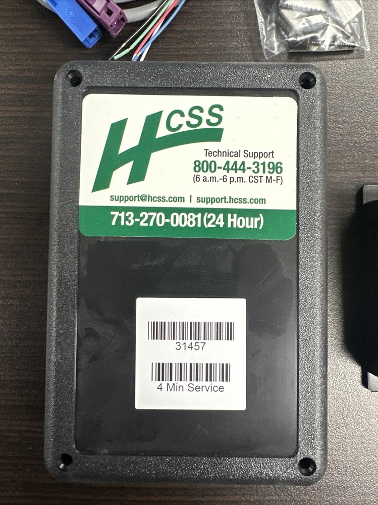 HCSS VectrGPS Telematics GPS Solutions Units for Heavy Construction