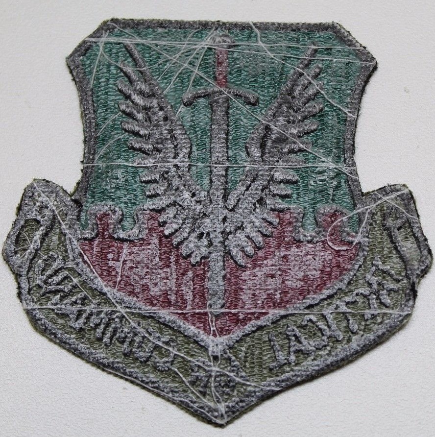 USAF Tactical Air Command TAC subdued Patch each P1216