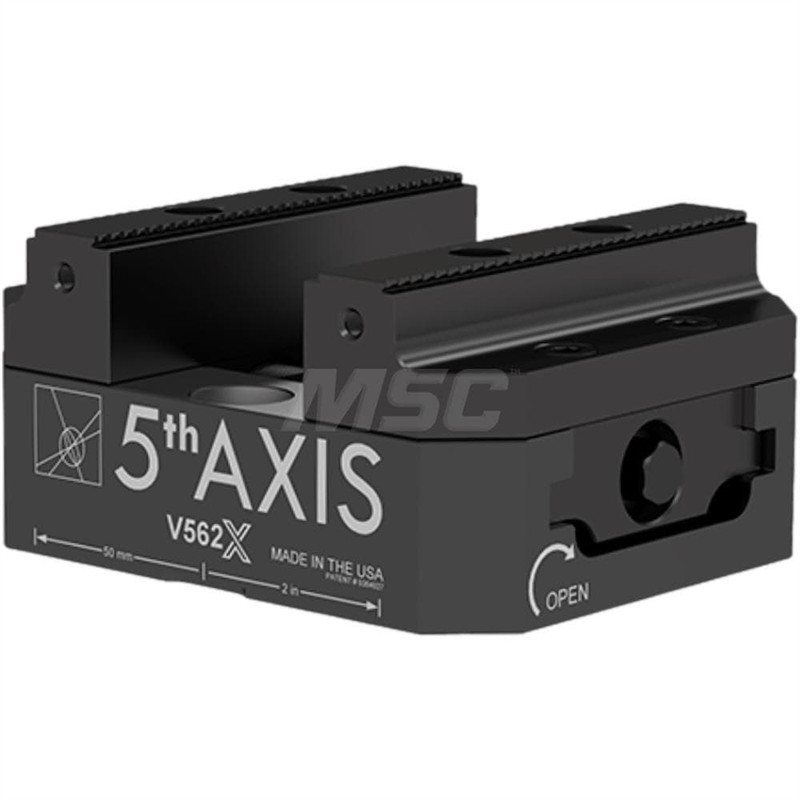 5th Axis Self-Centering Vise (Metric) V562