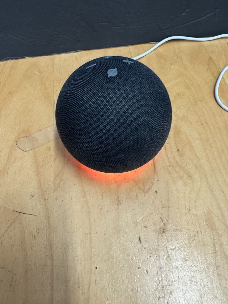 Amazon Echo Dot 4th Gen Smart Speaker Bluetooth WiFi w/ Alexa Black B7W64E