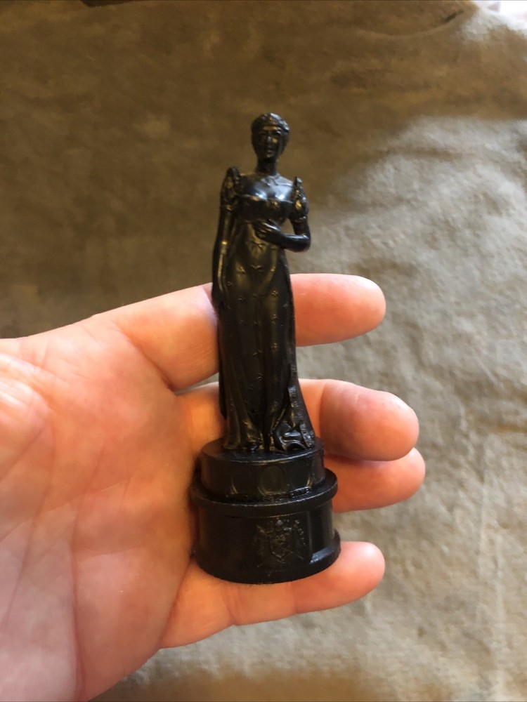 Vintage Chess Piece Replacement Queen Black