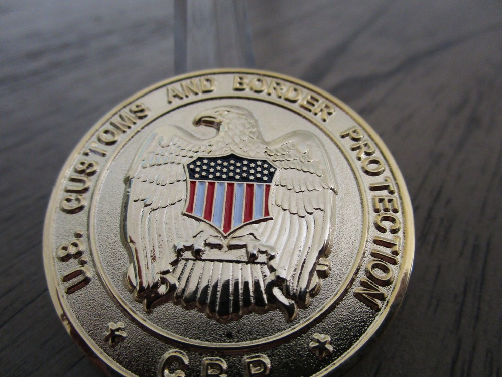US Customs Border Protection CBP Field Ops Preclearance Calgary Challenge Coin