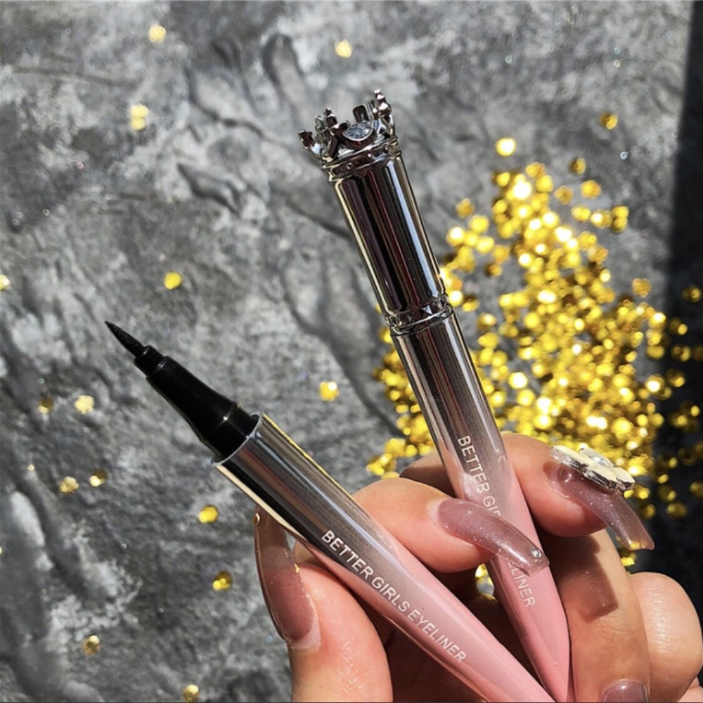 Value 3 packs Diamond Makeup Liquid Eyeliners long-lasting Waterproof Black