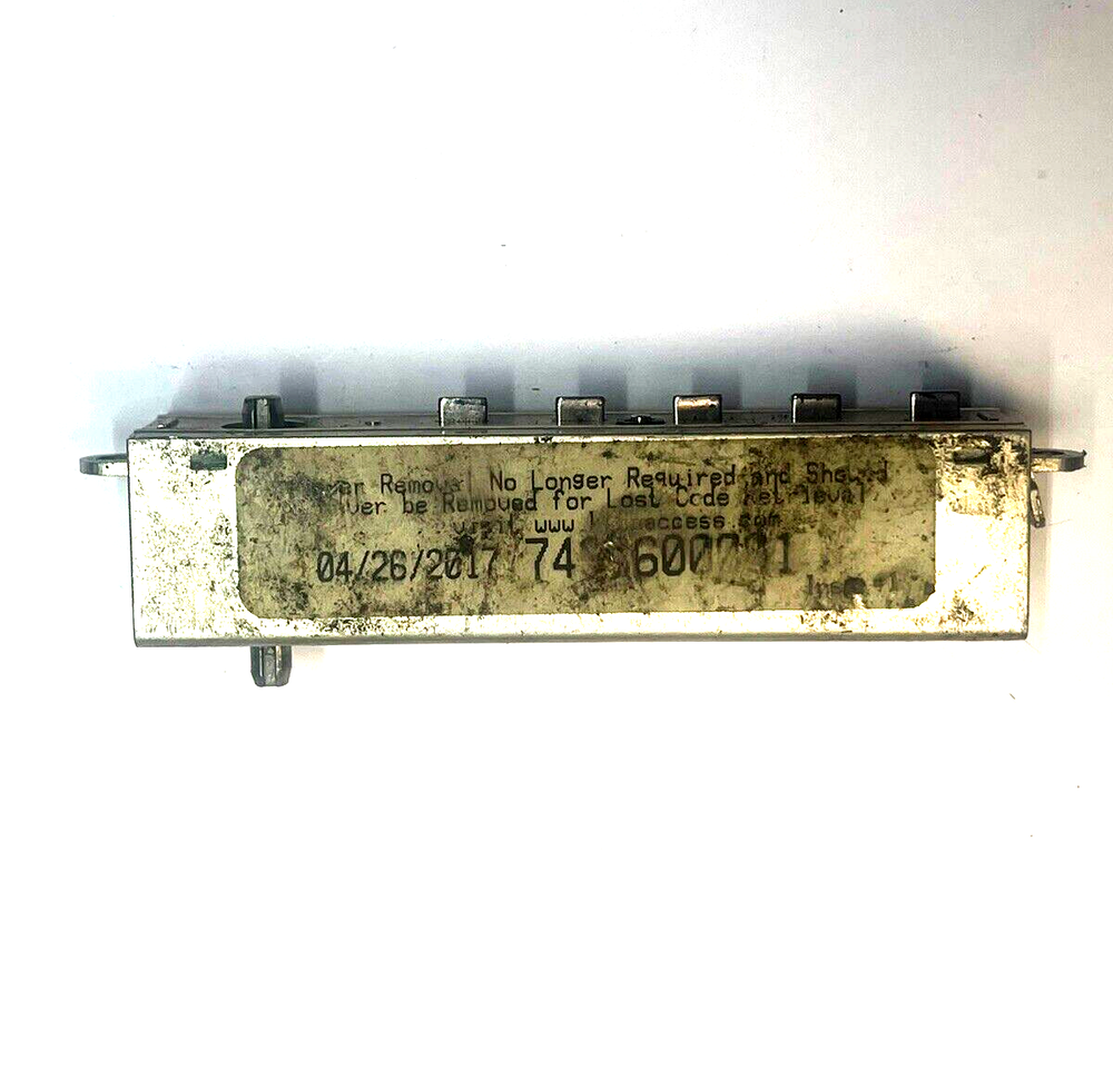 Kaba Simplex Combination Chamber Model 74366 Parts Unit